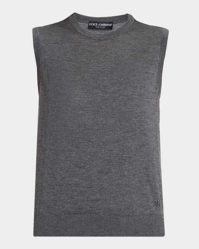 Cashmere Knit Tank Top